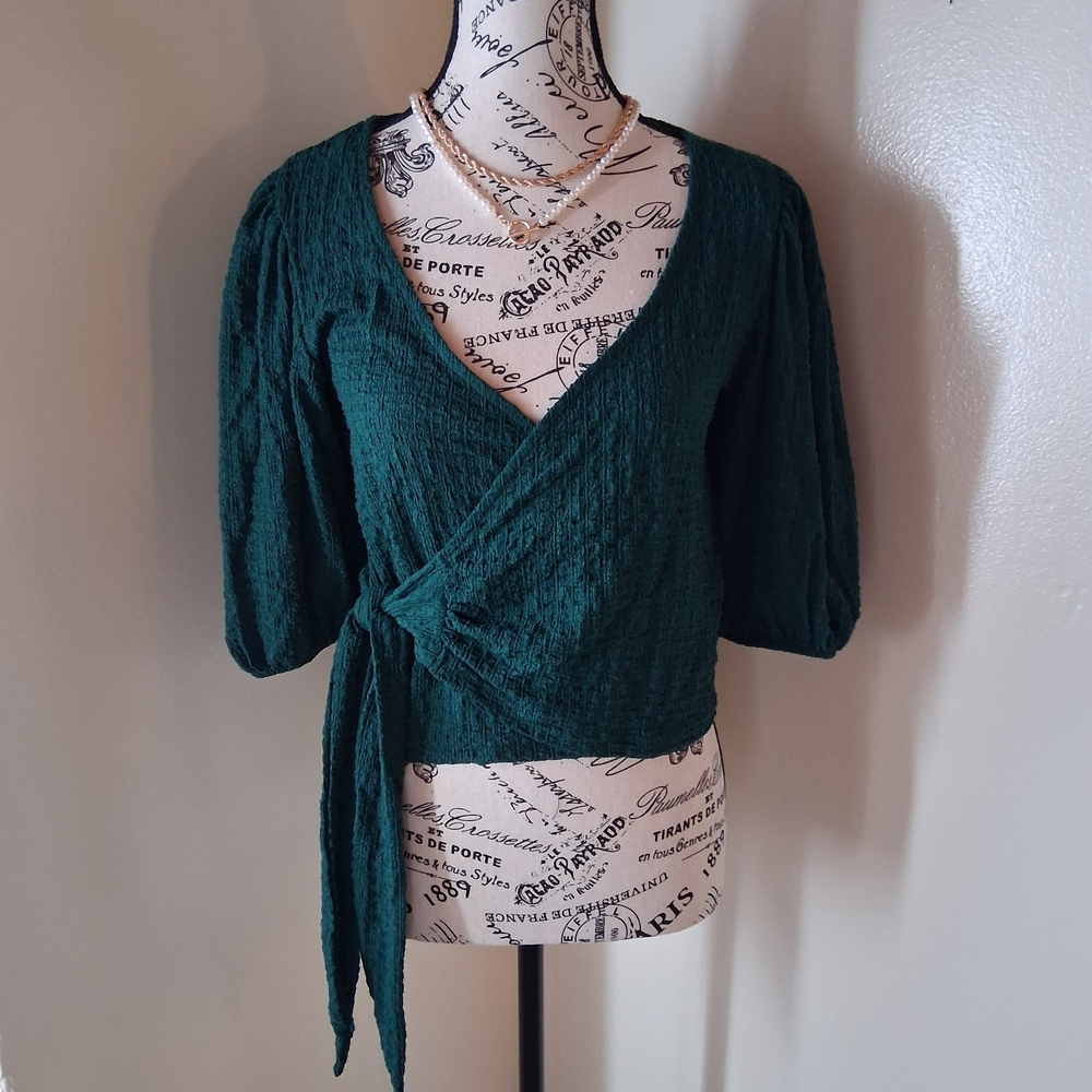 Mi ami Wrap Blouse